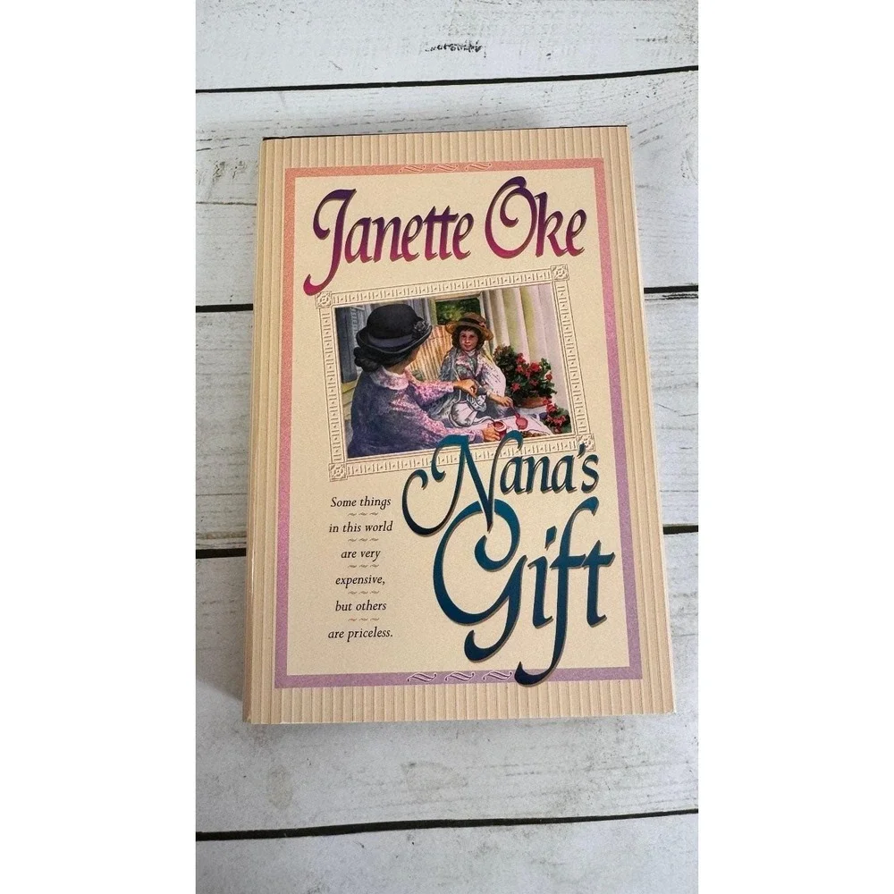 Janette Oke Lot 5 Books Red Geranium Nana's Gift Matchmakers Like Gold Refined